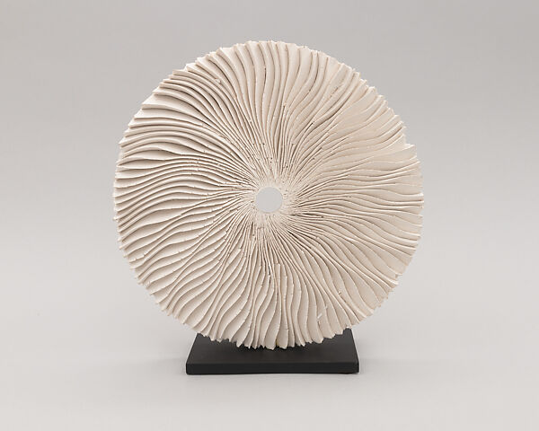Small Wheel, Marc Leuthold (American, born 1962), Porcelain, metal