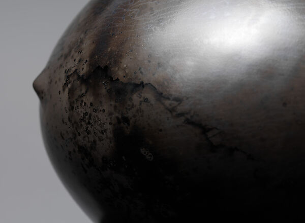 Untitled, Magdalene Odundo (British, born Nairobi, Kenya, 1950), Red clay