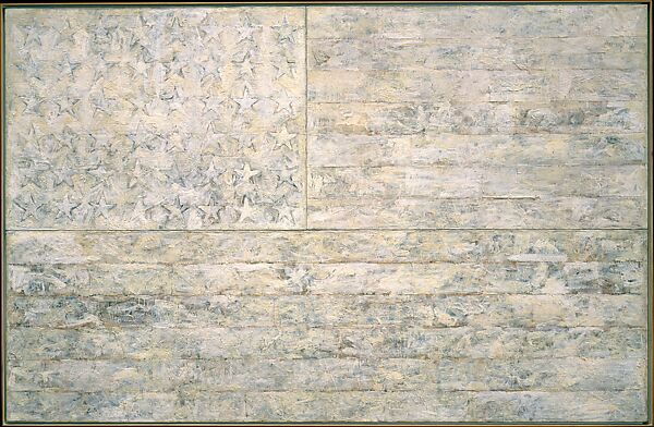 jasper johns map 1962