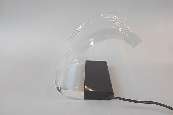 "Acrilica" Table Lamp, Joe Colombo (Italian, Milan 1930–1971 Milan), Poly(methyl methacrylate) (PMMA) plastic, painted metal