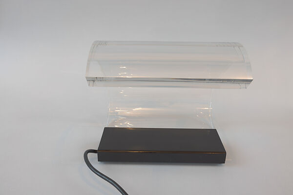 "Acrilica" Table Lamp, Joe Colombo (Italian, Milan 1930–1971 Milan), Poly(methyl methacrylate) (PMMA) plastic, painted metal