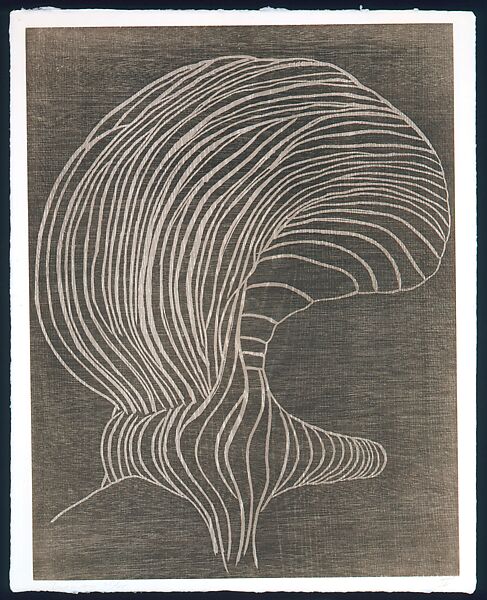 Furrows IV, from the ¦Furrows¦ portfolio, Terry Winters (American, born Brooklyn, New York, 1949), Woodcut 