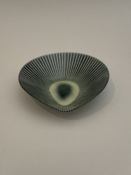 Bowl, Maurice Heaton (American (born Switzerland) 1900–1990), Enameled glass