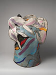 Blue Mountain Horses, Rudy Autio (American, Butte, Montana 1926–2007 Missoula, Montana), Stoneware with colored glazes