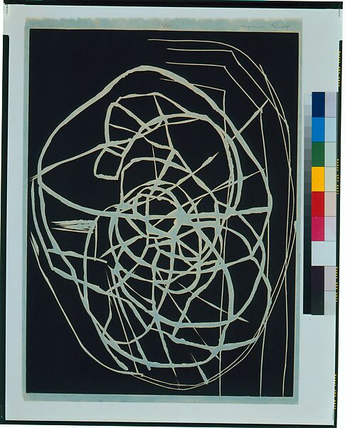 Glyphs, 1, from the ¦Glyphs¦ portfolio, Terry Winters (American, born Brooklyn, New York, 1949), Linocut 