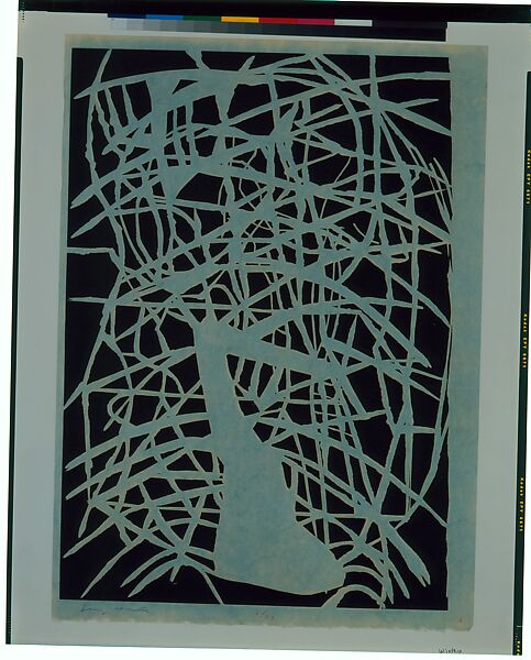 Glyphs, 6, from the ¦Glyphs¦ portfolio, Terry Winters (American, born Brooklyn, New York, 1949), Linocut 