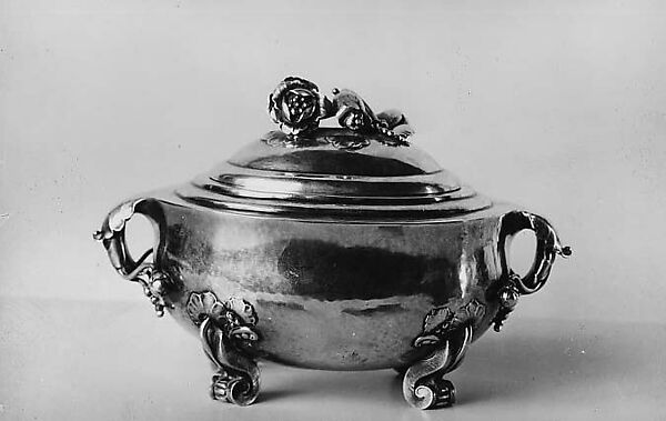 Sugar bowl, Georg Jensen (Danish, Rådvad 1866–1935 Hellerup), Silver 