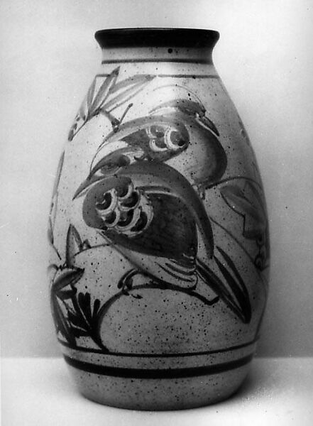 Vase, Bing and Gröndahl (Danish), Stoneware 