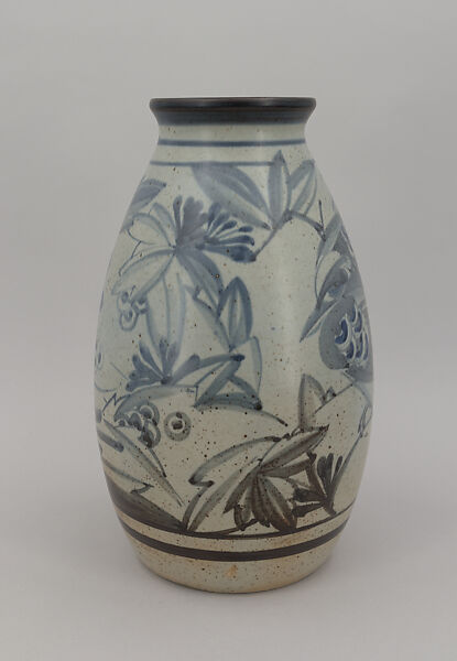 Vase, Bing and Gröndahl (Danish), Glazed stoneware
