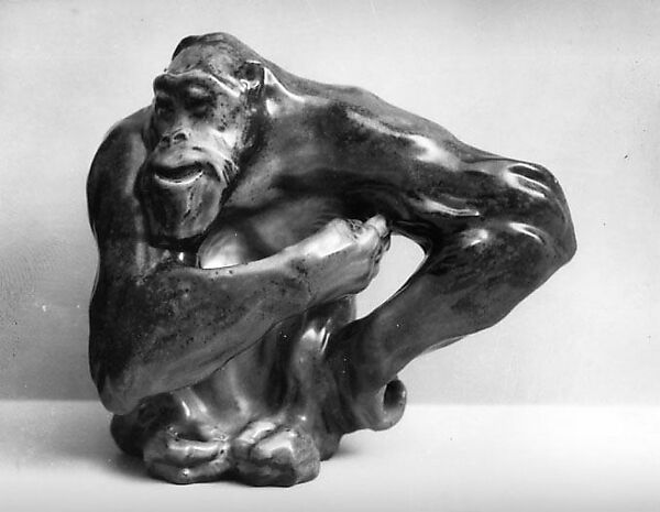 Figure, Knud Carl Edvard Kyhn (Danish, 1880–1961), Stoneware, Danish 
