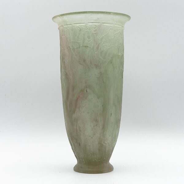 Vase, François-Emile Décorchemont (French, 1880–1971), Pâte de verre, French 