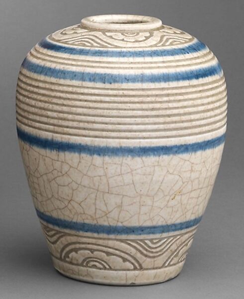 Vase, Emile Lenoble (French, Paris 1875–1939 Choisy le Roi), Glazed stoneware, French 