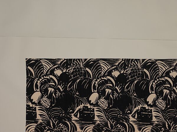 Fruits of Africa, Raoul Dufy (French, Le Havre 1877–1953 Forcalquier), Printed linen