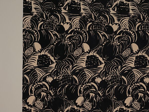 Fruits of Africa, Raoul Dufy (French, Le Havre 1877–1953 Forcalquier), Printed linen