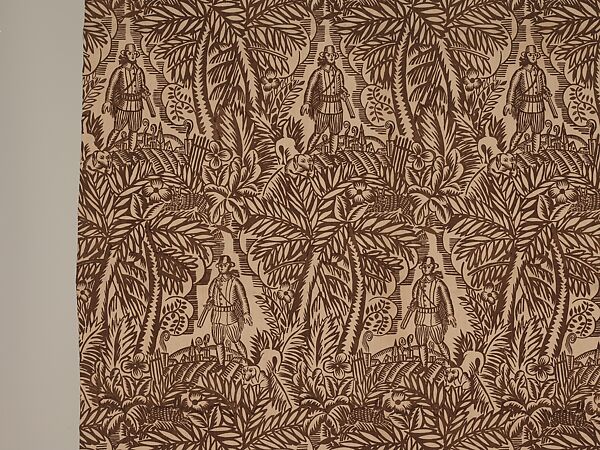 The Hunt, Raoul Dufy (French, Le Havre 1877–1953 Forcalquier), Printed linen