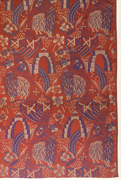 The Tibetan Goat, Raoul Dufy (French, Le Havre 1877–1953 Forcalquier), Silk, wool 