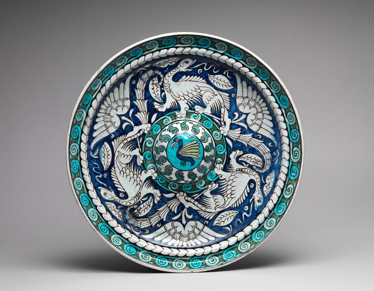 Plate, William De Morgan (British, London 1839–1917 London), Ceramic, British (London) 