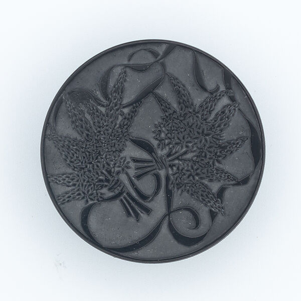 Box and cover, René-Jules Lalique (French, Aÿ 1860–1945 Paris), Glass, French