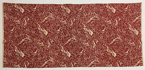 Oiseaux, Charles Stern (French), Printed cotton 