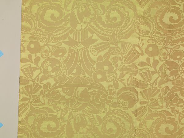 "Abundance" Textile, André Mare (French, Argentan 1887–1932 Paris), Silk
