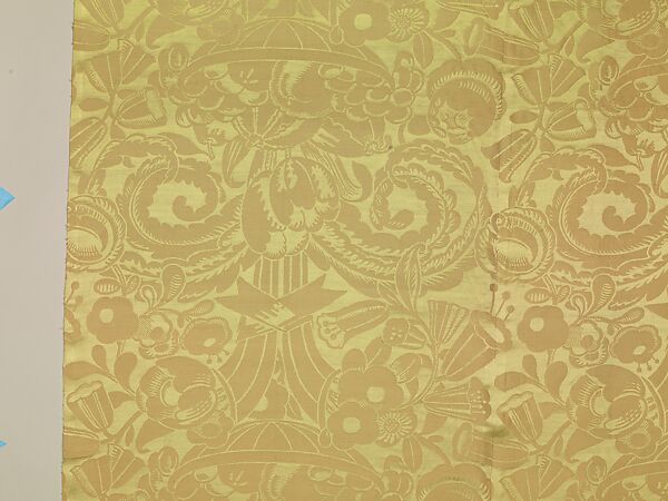 "Abundance" Textile, André Mare (French, Argentan 1887–1932 Paris), Silk