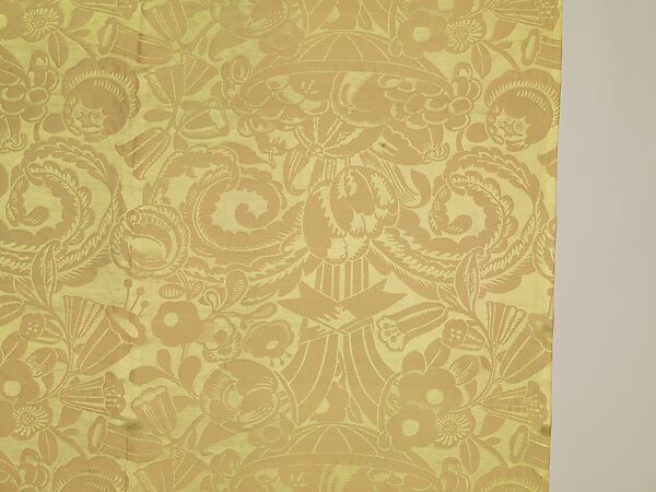 "Abundance" Textile, André Mare (French, Argentan 1887–1932 Paris), Silk