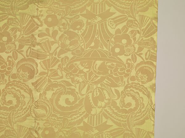 "Abundance" Textile, André Mare (French, Argentan 1887–1932 Paris), Silk
