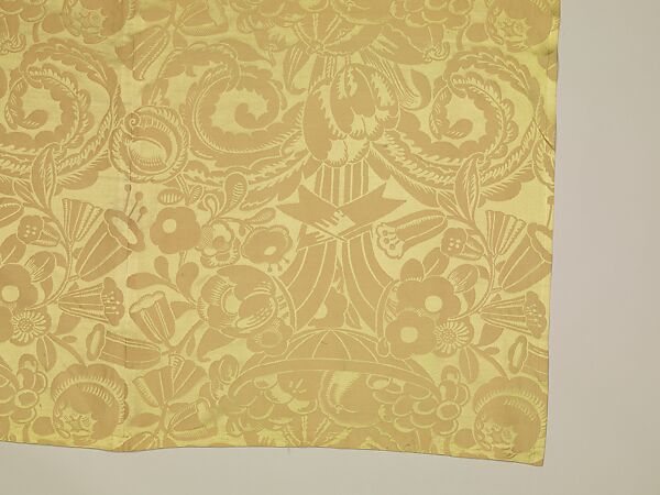 "Abundance" Textile, André Mare (French, Argentan 1887–1932 Paris), Silk