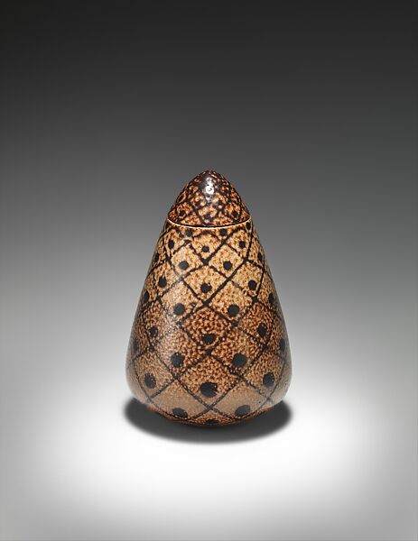 Lidded Jar, Henri Simmen (French, Montdider 1879–1963 Nice), Salt-glazed stoneware 