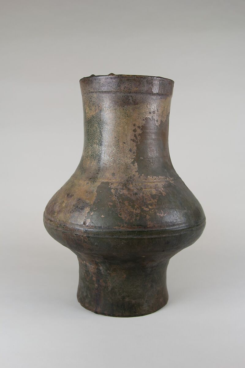 Wine container (hu), Porcelain painted in overglaze polychrome enamels (Jingdezhen ware), China