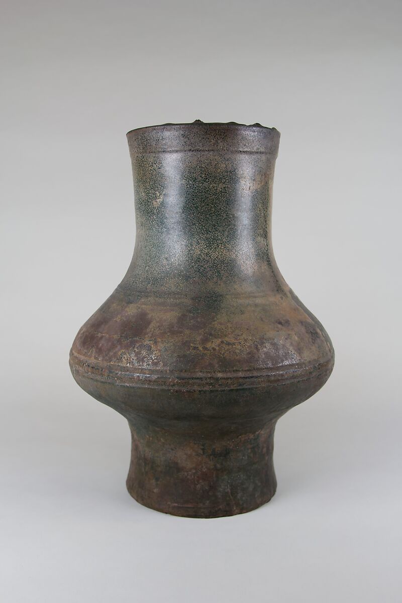 Wine container (hu), Porcelain painted in overglaze polychrome enamels (Jingdezhen ware), China