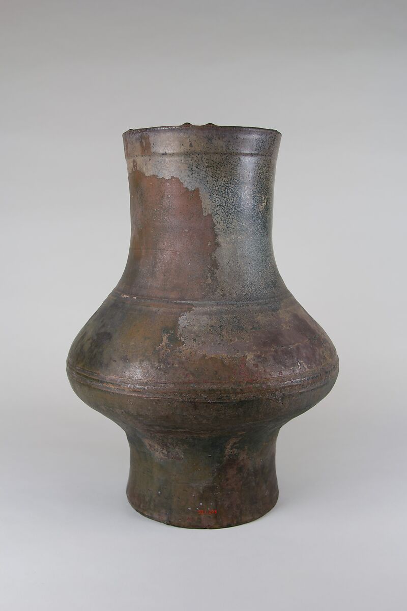 Wine container (hu), Porcelain painted in overglaze polychrome enamels (Jingdezhen ware), China