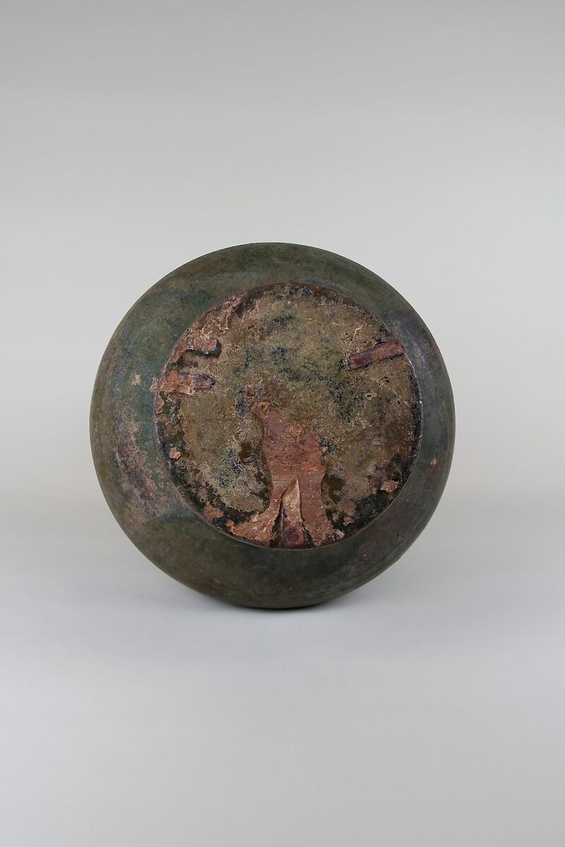 Wine container (hu), Porcelain painted in overglaze polychrome enamels (Jingdezhen ware), China