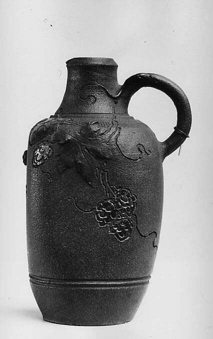 Jug, Ernest Chaplet (French, Sèvres 1835–1909 Choisy-le-Roi), Stoneware, French (Paris) 