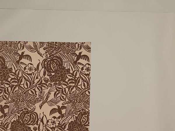 The Fruits of Europe, Raoul Dufy (French, Le Havre 1877–1953 Forcalquier), Printed linen