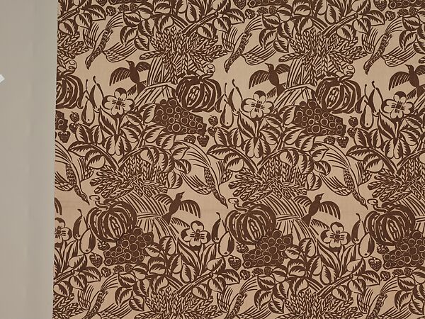 The Fruits of Europe, Raoul Dufy (French, Le Havre 1877–1953 Forcalquier), Printed linen