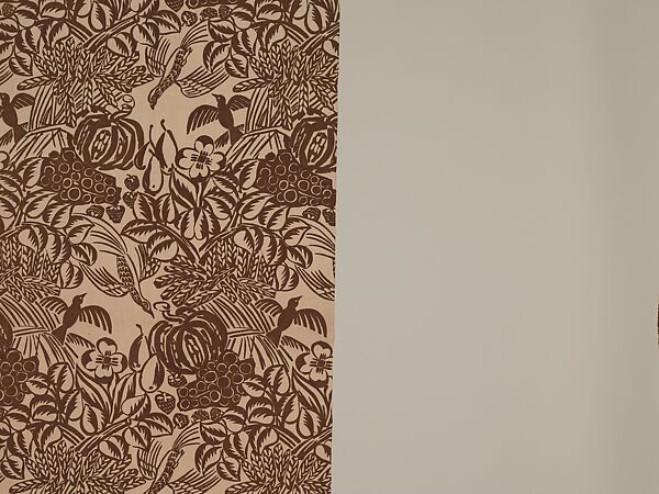 The Fruits of Europe, Raoul Dufy (French, Le Havre 1877–1953 Forcalquier), Printed linen