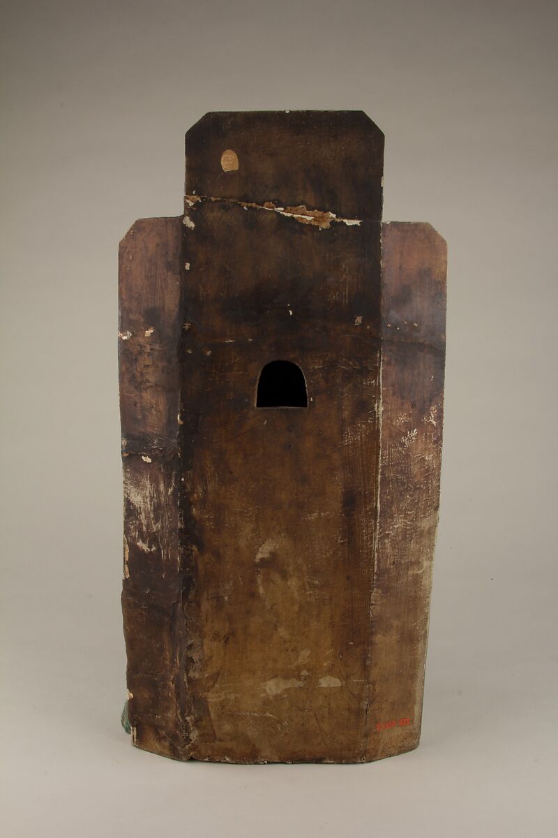 Daoist figure, Porcelain painted with polychrome enamels on the biscuit (Jingdezhen ware), China