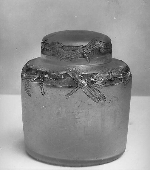 "Frise Libellules" (Dragonflies Frieze), René-Jules Lalique (French, Aÿ 1860–1945 Paris), Glass 