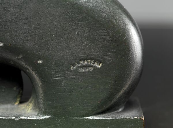 Dressing Table, Armand-Albert Rateau (French, Paris 1882–1938 Paris), Bronze, basalt, mirror glass