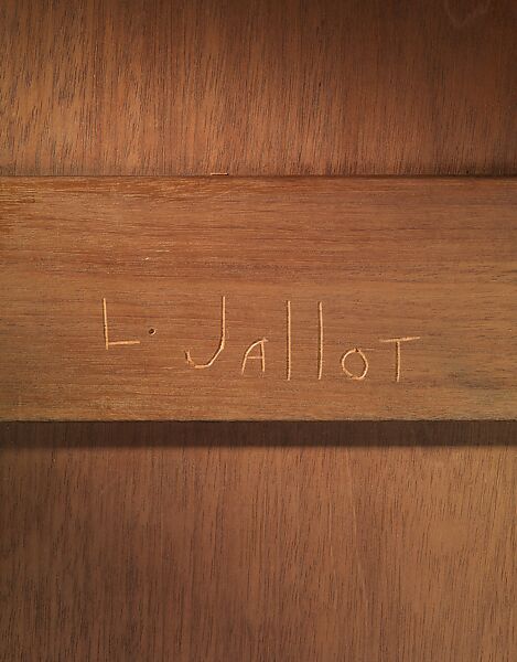 Cabinet, Léon Jallot (French, 1874–1967), Mahogany, palisander, marble