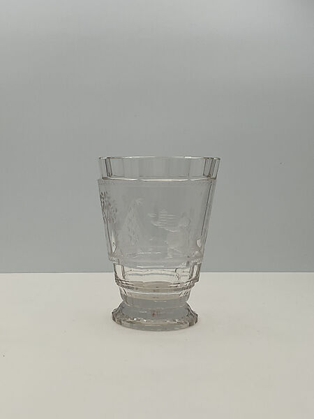 Tumbler, Michael Powolny (Austrian, Judenburg 1871–1954 Vienna), Glass, Austrian (Vienna) 