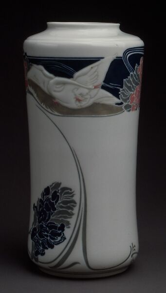 Vase, Georges de Feure (French, Paris 1868–1943 Paris), Porcelain 