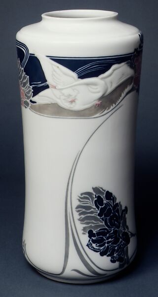 Vase, Georges de Feure (French, Paris 1868–1943 Paris), Porcelain