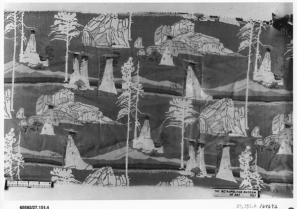 Textile sample, H. R. Mallinson and Company (American), Silk