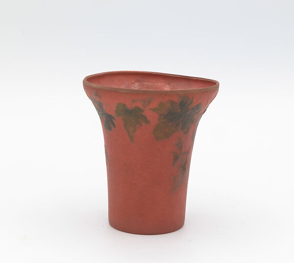 Vase, Albert-Louis Dammouse (French, Paris 1848–1926 Sèvres), Pâte de verre