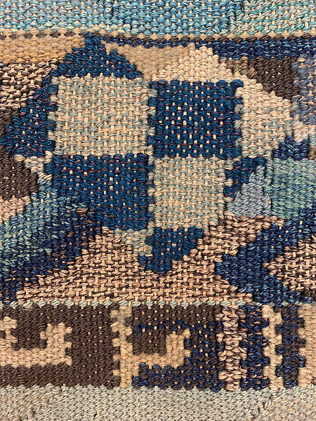 Panel, Maja Andersson (Swedish, Ramkvilla 1873–1952 Smaland), Wool and linen