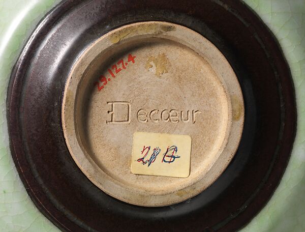 Bowl, Emile Decoeur (French, 1876–1953), Stoneware, French