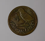 Designs for Irish Free State Coinage, Paul Manship  American, Bronze, olive green patina