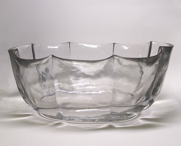 Fruit bowl, Marianne Rath (Austrian, Vienna 1904–1985 Vienna), Glass, Austrian (Vienna) 